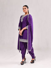 Cutdana Pearl Dhoti Pant Suit Set